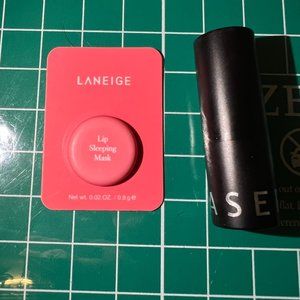 NEW Sephora Rouge Cream Red Lip Stick and Laneige Lip Sleeping Mask
